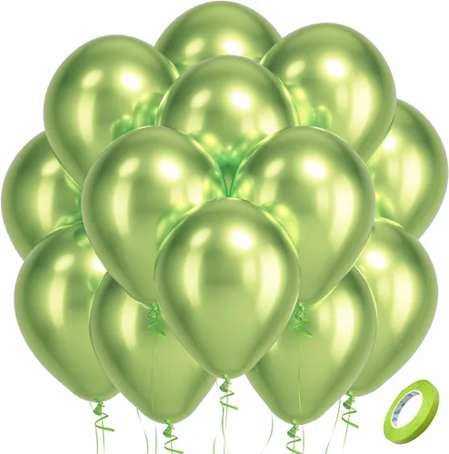 Miniatura 104 de Bezente - Globos de 12 pulgadas de látex con confeti para bodas, graduaciones, despedidas de soltera y cumpleaños, aptos para helio, dorado, 60