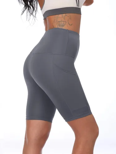 Miniatura 5 de NELEUS Women's 3 Pack Athletic Shorts for Biker Running Workout with Pocket