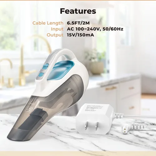 Miniatura 5 de 90627870 Reemplazo para cargador de vacío Black & Decker HFVB315J22 HFVB320J27 HHS315J01 HHS315J06 HHVI315JO32 HHVI315JO42 HHVI320JR00