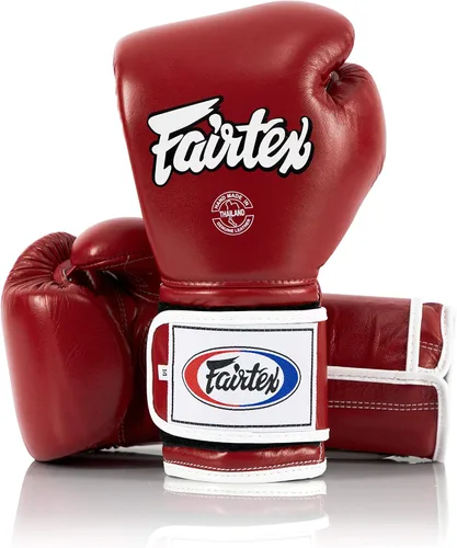 Miniatura 34 de Fairtex BGV9 Muay para boxeadores profesionales y entrenadores Guante de estilo mexicano para golpeadores duros Guantes MMA para artes marciales