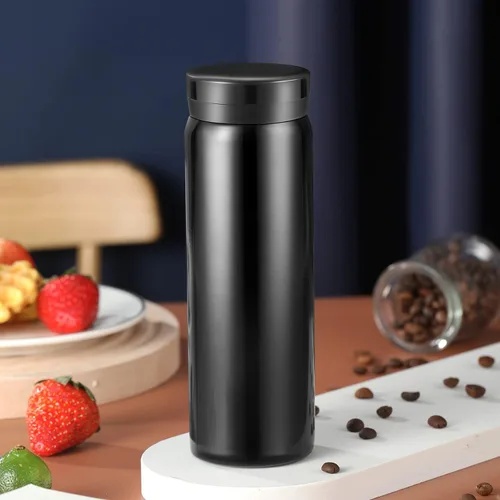 Miniatura 3 de Mini Thermos Bonita Botella de Agua - Matraz Pequeño Diminuto Aislado al Vacío de Acero Inoxidable 18/10 de 7 oz - A Prueba de Fugas y Derrames