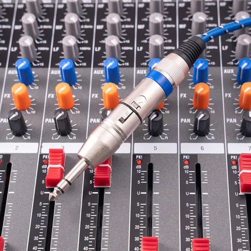 Miniatura 5 de Paquete de 4 adaptadores 1/4 a XLR, TRS a XLR de 1/4 pulgadas (2 pares), 2 piezas macho a macho y 2 piezas macho a hembra, equilibrado de cuarto