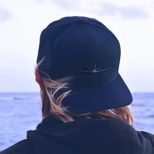 Miniatura 5 de Gorra de béisbol personalizada P3, avión militar, bordado de avión de acrílico