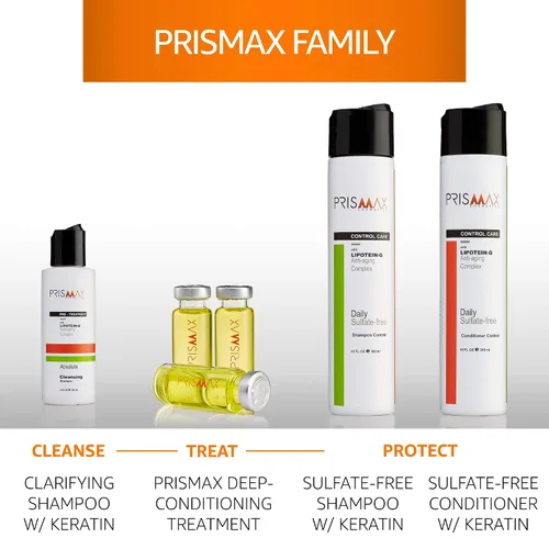 Miniatura 5 de Prismax Nutritivo Deep-Conditioning Hair Treatment - Rejuvenece el cabello seco/dañado, mejora la manejabilidad, reduce el frizz/porosidad