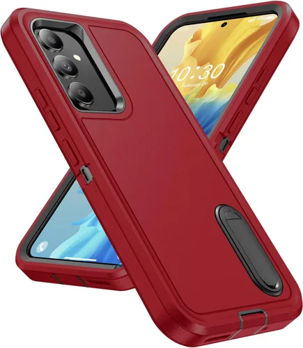 Miniatura 20 de IDweel Funda rígida para Samsung Galaxy A16 5G de 6.7 pulgadas, resistente a los golpes, antiarañazos, ajuste delgado, ligera, duradera, con función