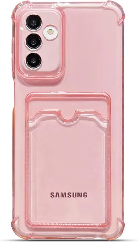 Miniatura 49 de Tuokiou Funda para Samsung Galaxy A14 5G, Fundas Protectoras Transparentes con Ranura para Tarjetas, Funda Cartera de TPU Suave Ajustada Resistente