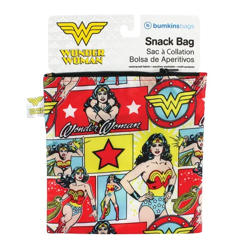 Miniatura 6 de Bumkins Bolsas reutilizables para sándwiches y aperitivos, para el almuerzo escolar de niños y para porciones de adultos, tela lavable, bolsa de G2