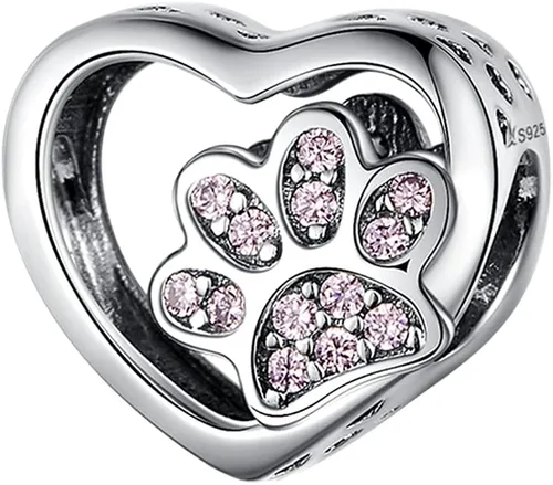 Miniatura 81 de Abalorios de plata de ley para pulseras, collares, familia para siempre, circonita cúbica, regalo de joyería para mujeres