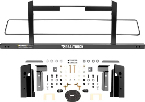 Miniatura 9 de RealTruck Backrack Bastidor Original + Kit de Herramientas para uso con Cama Estándar, Combo Negro, Sin Taladro 15004 & 30123 Compatible