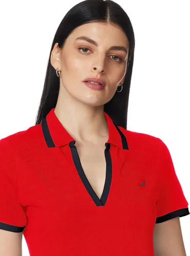 Miniatura 4 de Nautica Polo de algodón elástico para mujer