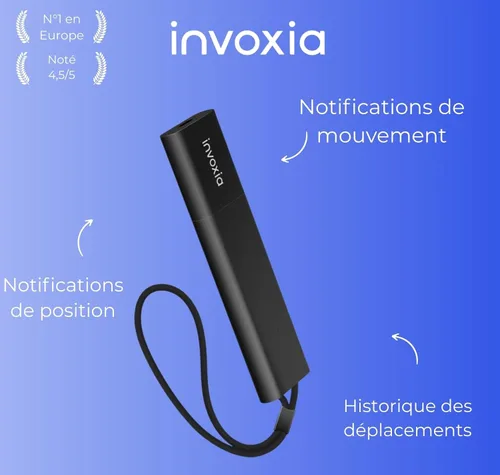 Miniatura 2 de Invoxia GPS Tracker PRO - Ubicación en tiempo real - Suscripción no incluida - para automóviles, motocicletas, bicicletas, niños - Alertas