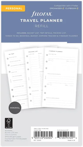 Miniatura 9 de Recambio para planificador de actividades Filofax A5 2021