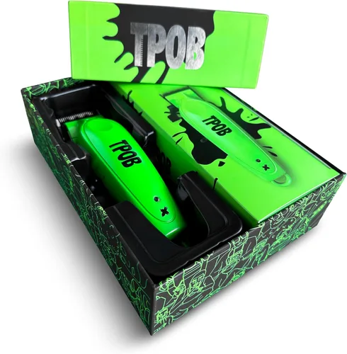 Miniatura 2 de TPOB X Digital - Cortapelos profesional de metal sin escobillas de 6800 rpm para hombres, combinación XO con cuchilla de desvanecimiento/cónica