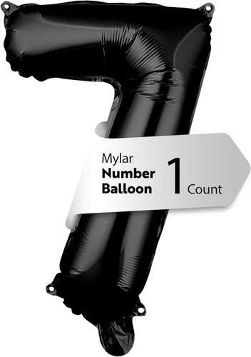 Miniatura 53 de Restaurantware-Balloonify Globo de Número de 16 Pulgadas, 1 Globo Digital para Fiesta - Número 5, Auto-Sellado, Acabado de Mylar de Folio Dorado, Oro