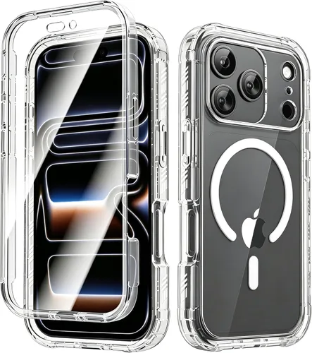 Miniatura 15 de Lifedance - Funda diseñada para iPhone 14/iPhone 13, funda protectora resistente de cuerpo completo con protector de pantalla incorporado