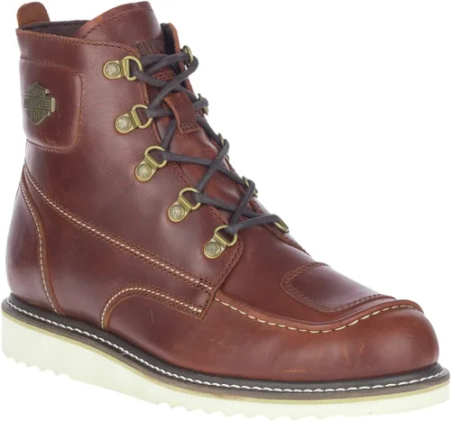 Miniatura 23 de Harley-Davidson Botas Hagerman de motociclista marrón de 5 pulgadas para hombre