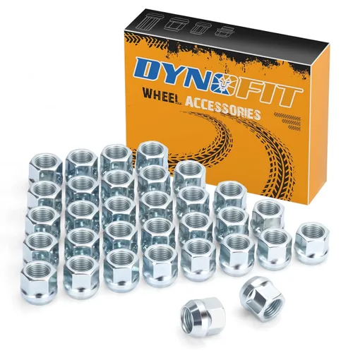 Miniatura 10 de Dynofit Tuercas abiertas M14x2 compatibles con Ford F150 Expedition 2000-2014, tuercas de rueda de 0.551 in x 2.0 para Excursión Lobo Transit