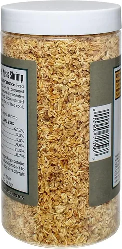 Miniatura 3 de San Francisco Bay Brand Camarones Mysis liofilizados – Alimento para peces de primera calidad, alimento para peces tropicales, comida