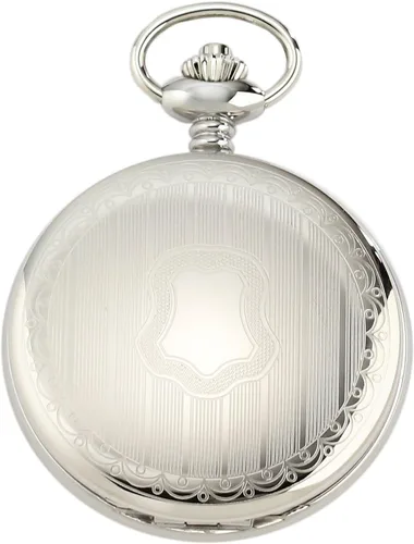 Miniatura 2 de Charles-Hubert, Paris 3919 Premium Collection Reloj de bolsillo mecánico de acero inoxidable, Mecánico