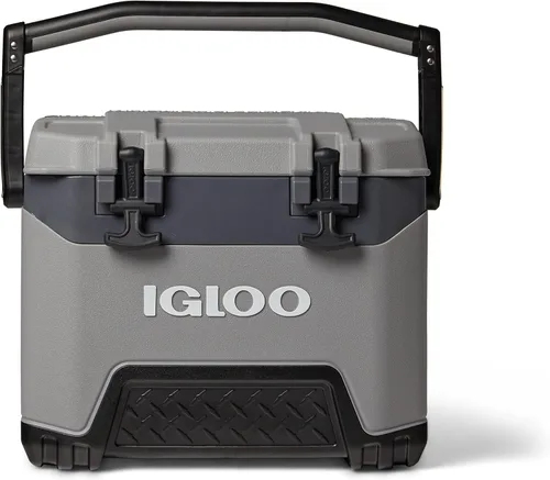 Igloo Enfriador BMX | Cofre de hielo con carcasa dura aislada Gris