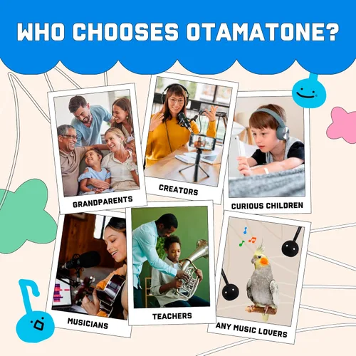 Miniatura 4 de Otamatone Maywa Denki Studio - Instrumento musical electrónico japonés, sintetizador de música portátil de Japón por Maywa Denki Studio, regalo