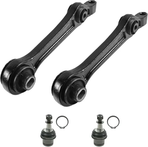 Miniatura 35 de TRQ Brazo de control delantero superior e inferior con rótula juego de 4 piezas compatible con Land Rover Range Rover 2003-2012
