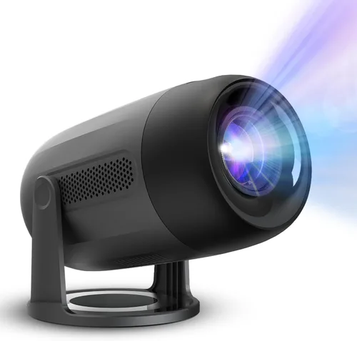 Philips, Proyector de cine en casa Neopix 150, Full HD 1920 x 1080p, giratorio de 180 grados, fuente de luz LED, modo espejo, WLAN 6, sonido estéreo