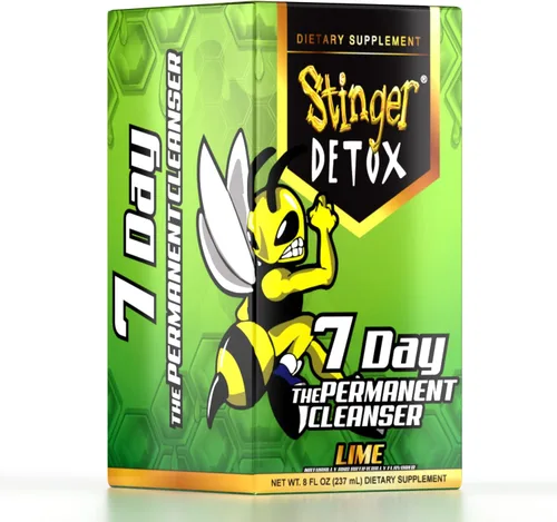 Miniatura 3 de Stinger Detox Bebida permanente de 7 días, sabor a lima, 8 onzas líquidas