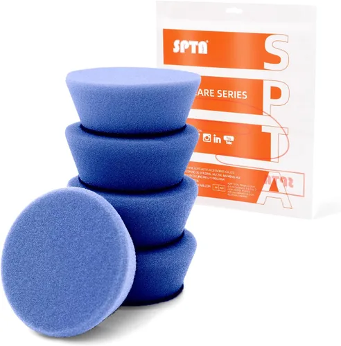 Miniatura 17 de SPTA Almohadillas de pulido (10, almohadilla azul T80 de corte moderado, 1 pulgada (0.984 in))