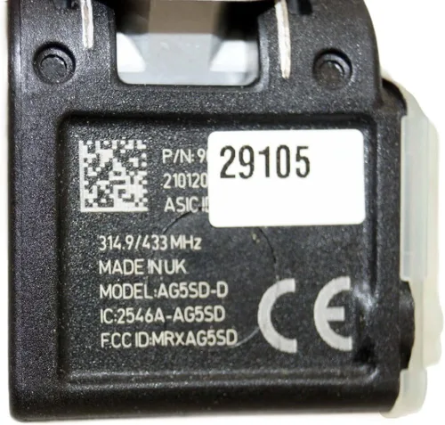 Miniatura 6 de Sensor TPMS - Hyundai/Kia 315MHz Abrazadera en OEM #s 52933-2F000, 52933-A5000