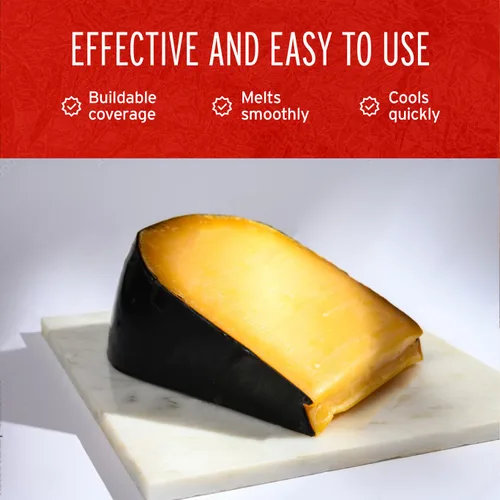 Miniatura 6 de Blended Waxes, Inc. - Bloque de cera de queso para hacer queso, cera de grado alimenticio prémium para conservar una variedad de tipos de queso