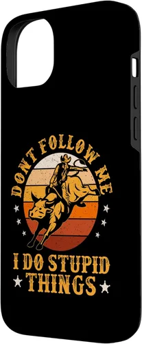 Miniatura 35 de Carcasa vintage para iPhone XS Max Don't Follow Me I Do Stupid Things