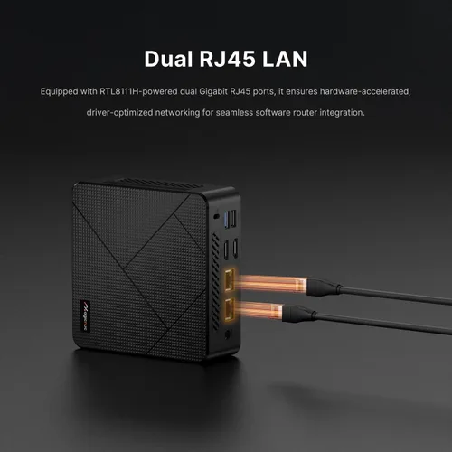 Miniatura 5 de Mini PC AS1 con Ryzen 5 3550H, 16 GB DDR4 512 GB SSD Mini escritorio, triple pantalla USB-C/HDMI/DP/Wi-Fi 5/BT5.0 Mini computadora