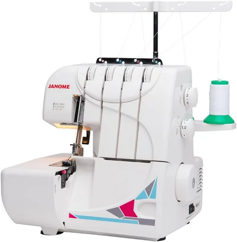 Miniatura 9 de Janome MOD-8933 Serger con Roscado Lay-In, 3 y 4 Roscas Convertible con Alimentación Diferencial