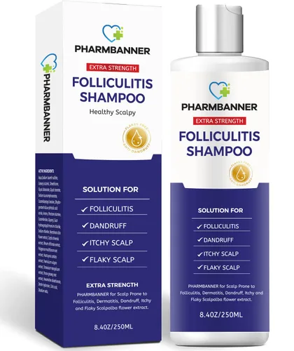 Miniatura 11 de PHARMBANNER Juego de Champú y Acondicionador Antifúngico – Aceite de Árbol de Té y Argán para Foliculitis, Dermatitis Seborreica, Psoriasis