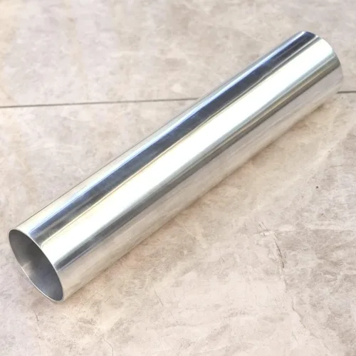 Miniatura 5 de 2.5 pulgadas (63 mm) OD Tubo de aluminio recto, longitud 12 pulgadas (305 mm), tubo de aleación de aluminio altamente pulido
