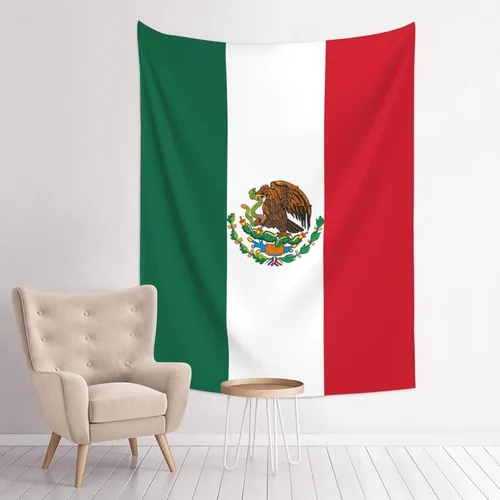 Miniatura 10 de Tapiz con bandera colombiana, tapiz para colgar en la pared, decoración del hogar, manta de pared, dormitorio, sala de estar, dormitorio, 29 x 37