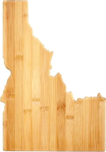 Miniatura 49 de Tabla para cortar y servir modelo Alabama de Totally Bamboo, de bambú 100%, para cocina y entretenimiento, Alabama, Marrón