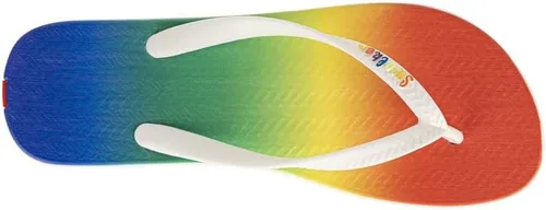 Miniatura 3 de Man & Women's Flip Flop Sandal Rainbow print in Recyclable Rubber Sole with Non-Slip Pattern & Bouncy Footbed
