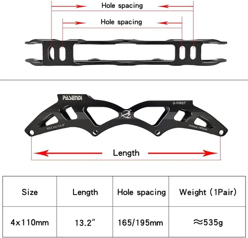Miniatura 5 de Patines de velocidad profesionales de fibra de carbono para hombres y mujeres Patines de 4 ruedas de velocidad de una sola fila Patines en línea