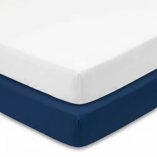 Miniatura 49 de EVERYDAY KIDS Juego de 2 sábanas bajeras ajustadas para cuna de niño, 100% microfibra suave y transpirable, sábana para bebé, se adapta al colchón
