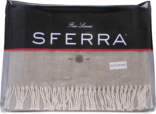 Miniatura 3 de Sferra Celine Herringbone, manta 100% algodón, color aguamarina