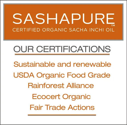 Miniatura 6 de Sashapure Tratamiento capilar suavizante y brillante con aceite de Sacha Inchi, elimina el encrespamiento, protección térmica, peinado y acabado