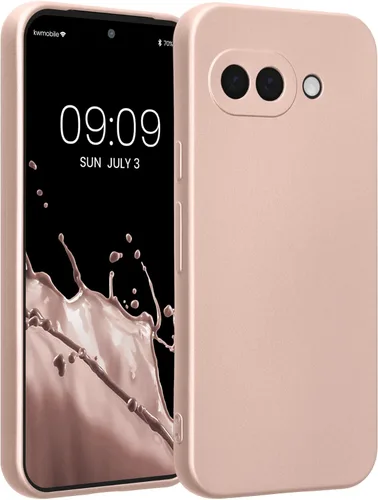Miniatura 244 de kwmobile Funda compatible con Google Pixel 9 Pro - Funda protectora delgada de TPU para teléfono - Acabado mate suave - Negro mate