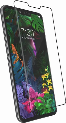Miniatura 7 de Magglass Protector de pantalla de vidrio templado para LG G8 ThinQ (resistente a los arañazos) Ultra Clear (compatible con fundas)