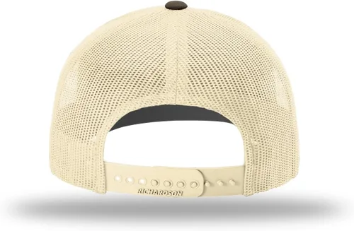 Miniatura 4 de Richardson 112 Gorra Trucker - Gorra de Béisbol Premium en Blanco, Gorra Ajustable Snapback - Gorras Richardson en Blanco Estructuradas de Seis