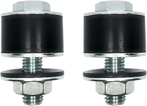 Miniatura 2 de Paquete de 2 topes de canal de puntal para carrito, rodillos para ruedas de carrito, posicionamiento para canales de puntal de 1-5/8 pulgadas