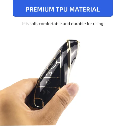 Miniatura 6 de Funda para llavero OFFCURVE para Ford, estuche de llave de TPU premium con protección completa compatible con Ford Fusion Explorer Escape F150 F250