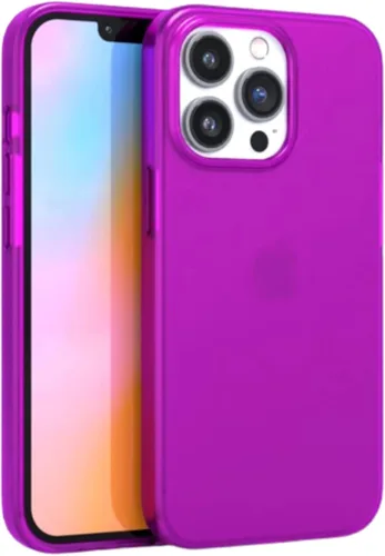 Miniatura 20 de FELONY CASE - Funda transparente naranja neón para iPhone 13 Pro Max, compatible con MagSafe - Fundas protectoras a prueba de golpes de 360°