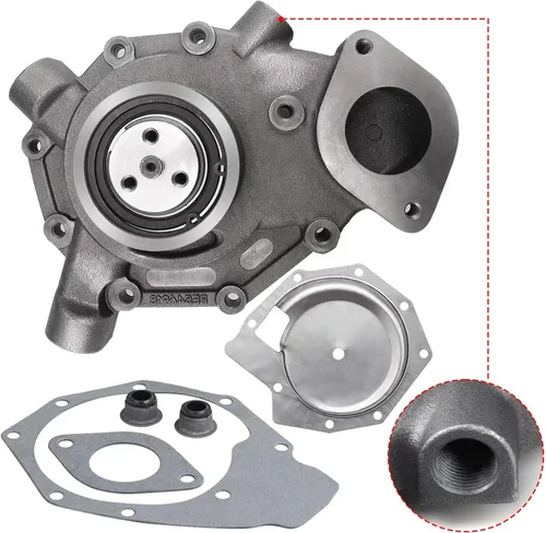AULINK RE523169 RE546918 SE502816 Bomba de agua con cubierta para John Deere 6105R 6115R 6125R 6105M 6115M 6125M 6140M 7630 7730 7830 7930 7430 7330